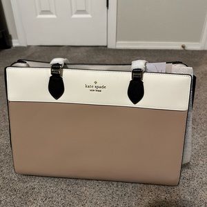 Kate spade colorblock laptop bag